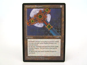 Gustha's Scepter MTG Magic the Gathering Alliances MP Regular Uncommon Card - Picture 1 of 6