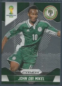PANINI PRIZM 2014 WORLD CUP- #152-NIGERIA-CHELSEA-JOHN OBI MIKEL - Picture 1 of 1