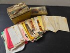 HUGE LOT Vintage Loose Handwritten Typed Clipped Recipes & Box