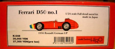 Model Factory Hiro 1/24 Ferrari D50 no.1 1956 Full Detail Metal Kit K-048 Japan