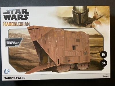 Kit Modelo Papel 3D Paisaje Urbano Star Wars SANDCRAWLER 4D The Mandalorian NUEVO Foto 1 de 4