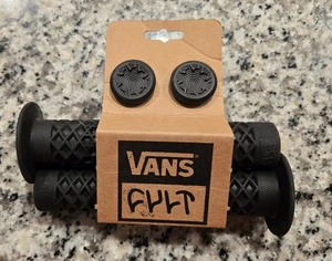 ODI Vans x Cult Flange BMX Grips Soft Waffle Design Long 150mm / Bmx - Picture 1 of 3