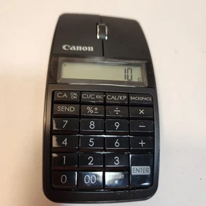 Canon X Mark 1 M 3 en 1 Delgado Inalámbrico Bluetooth Mouse Calculadora y Teclado Negro - Imagen 1 de 3