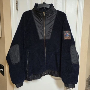 WILLIS & GEIGER DIAPLEX TIEFFLORIGE FLEECEJACKE Wolle mit Reißverschluss Größe Large - Bild 1 von 11