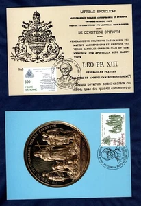 VATICANO 1991 ENCICLICA RERUM NOVARUM   in cartoline Maximum - Picture 1 of 2