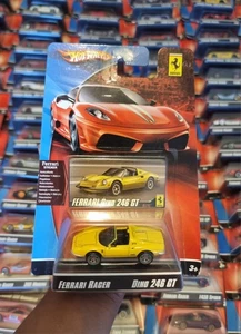 Hot Wheels Ferrari Dino 246 GT Racer Yellow Special wheels RARE COLLECTIBLE - Picture 1 of 2