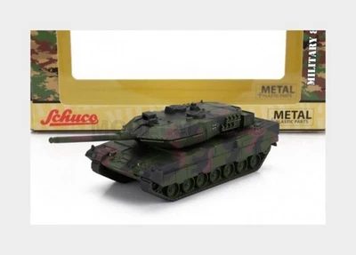 SCHUCO 452680000 KRAUSS-MAFFEI WEGMANN - TANK LEOPARD 2A6 GERMAN ARMY 1945 - MIL - Immagine 1 di 2
