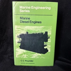 Marine Diesel Engines by CC Pounder HC/DJ 700 pages - Picture 1 of 16