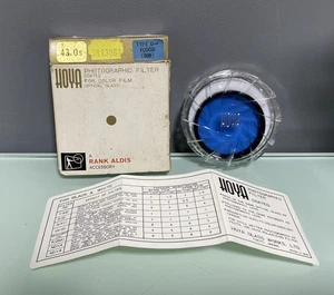 HOYA 80B Type D Flood - 43.0S - Vintage Photographic Filter - Boxed - Japan - Picture 1 of 6