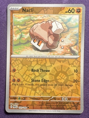 Nacli 102/182 | Sv04: Paradox Rift | Reverse Holo | Pokemon (LP) - Image 1 of 4