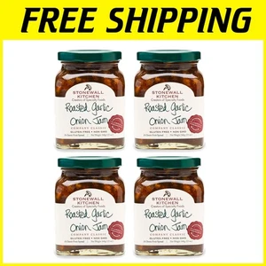 Roasted Garlic Onion Jam 4-Pack - Gourmet Spread Sampler - Picture 1 of 10