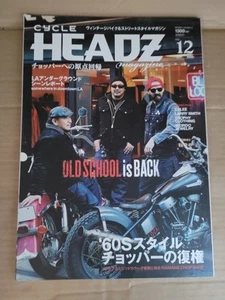 Cycle Headz Japanese Magazine Old School Motorbikes Chop Shop Jan 2013 Vol 12 - Bild 1 von 6