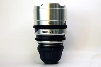 cine rehousing for Mamiya 28mm f4.5 sekor D full manual focus de clicked iris - Image 1 of 4