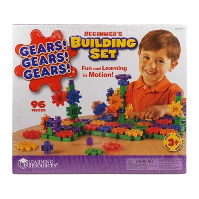 New - Learning Resources Gears! Gears! Gears! - Deluxe Building Set: 100 Pcs - Image 1 of 4