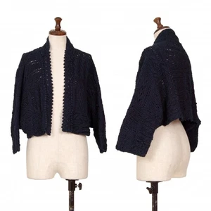 45R Badou-R Indigo Dyeing Hand Knit Bolero(K-128691) - Picture 1 of 12
