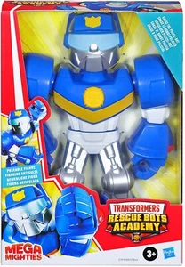 Neu Mega Mighties TRANSFORMERS Rescue Bots Academy 10" CHASE Actionfigur - Bild 1 von 3