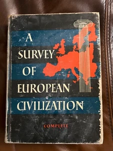 Ein Überblick über die europäische Zivilisation Dritte Ausgabe 1958 Wallace Ferguson - Bild 1 von 5