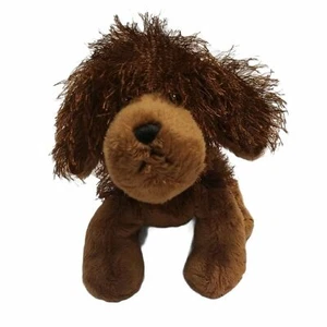 Ganz Webkinz Brown Dog 9" Plush Puppy Shaggy Stuffed Animal Toy HM195 NO CODE - Picture 1 of 8