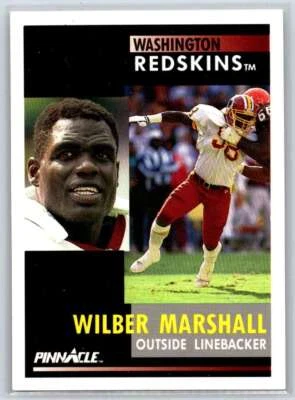 1991 Pinnacle #261 Wilber Marshall - Image 1 of 2