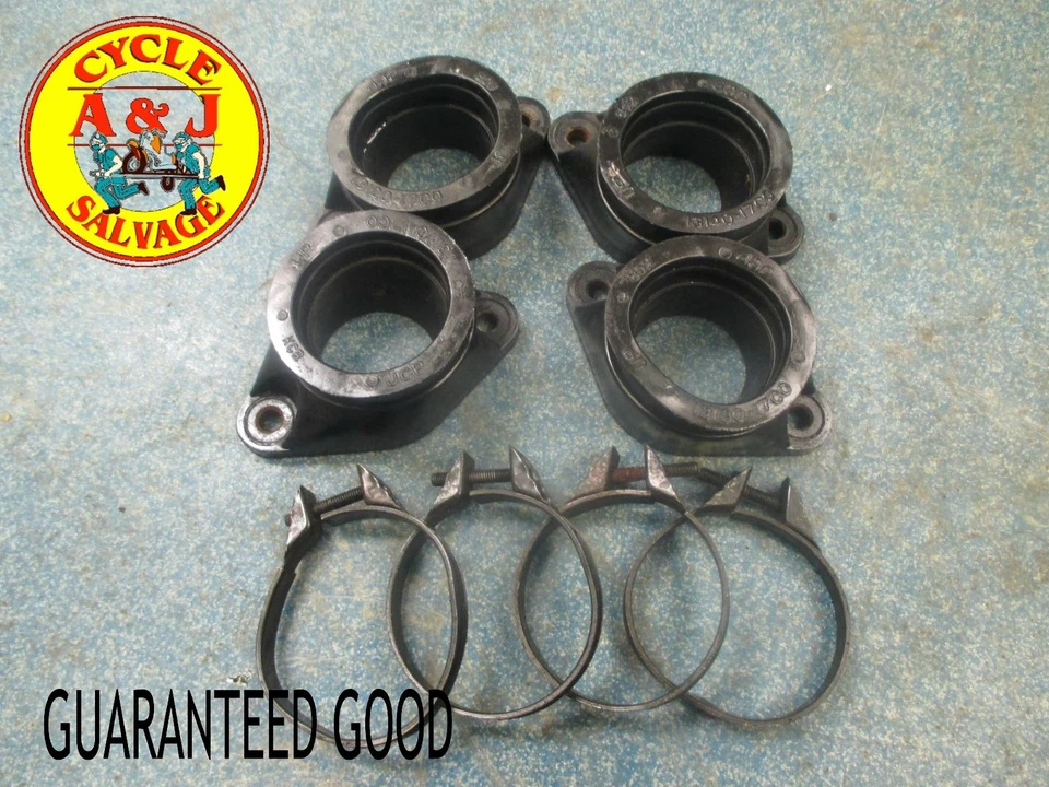 1989-1997 Suzuki Katana 750 Carburetor intake manifolds, GUARANTEED GOOD - Image 1 of 1