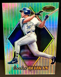 Carlos Beltran 1999 Bowman's Best Refractor SP Card #107 Kansas City Royals /400 - Picture 1 of 2