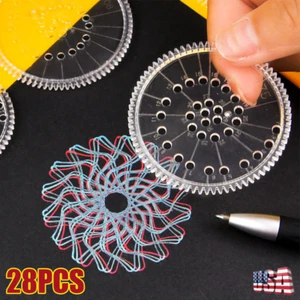 NEW 27Pcs Spirograph Design Set - Spirograph Design Set US - Picture 1 of 14