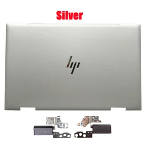 Silver For HP Envy X360 15-ed 15m-ed1013dx 15m-ed Back Cover Top Case + Hinges - Picture 1 of 6