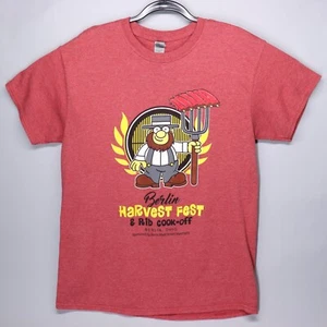 Berlin Harvest Fest Rib Cook Off T Shirt Adult Size Large Ohio Amish Country BBQ - Picture 1 of 7