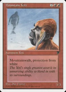 Mountain Yeti | MtG Magic Chronicles | English | Lightly Played (LP) - Picture 1 of 1