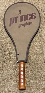 PRINCE GRAPHITE SERIES 110 vintage TENNIS RACQUET 4 5/8" Grip with Cover - Picture 1 of 9