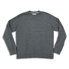 Mango Pullover Gr. L Herren Sweater Pulli Oberteil Shirt Baumwolle Grau Freizeit