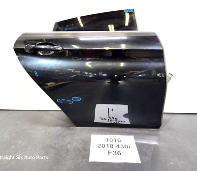 ✅ OEM BMW F36 428i 430i 435i 440i Gran Coupe Rear Right Door Shell Panel Black * - Image 1 of 4