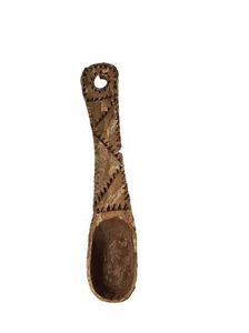 Cuchara africana vintage de madera tallada a mano - Imagen 1 de 6