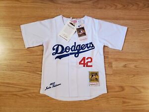 NWT Toddlers Brooklyn Dodgers Jackie Robinson Jersey Sizes 2-3T - 4-5T - 6-7T