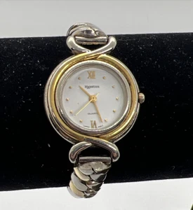 Majestron Women Watch SGold & Silver Tone Water Resistant Battery Quartz Works - Picture 1 of 4