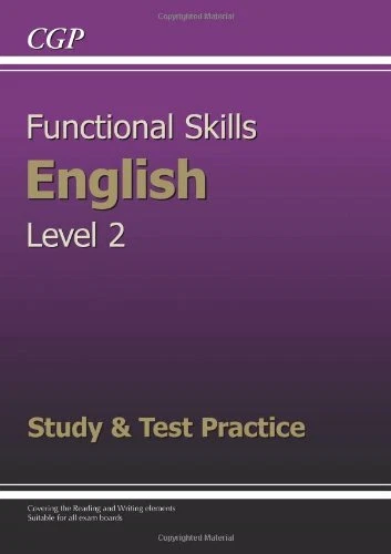Functional Skills English Level 2 - Study & Test Practice By CGP Books - Image 1 of 1