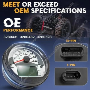 Speedometer Multifunction Gauge Cluster 3280528 for Polaris ATV Sportsman 800 - Picture 1 of 7