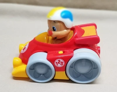 Fisher-Price Laugh & Learn Puppy's Press 'n Go 2014 red car Foto 1 de 4