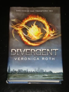 DIVERGENT : Divergent 1 by Veronica Roth (2011, Hardcover) NOVEL BOOK MOVIE - Picture 1 of 1