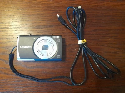 Canon Powershot A2500 Appareil Photo Numérique 16Mp 5x Zoom Optique - 1gb Carte  - Photo 1/4