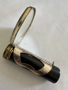 custodia rossetto giapponese vintage rara attaccata uno specchio - Foto 1 di 7