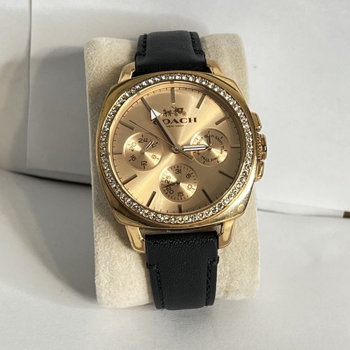 Orologio Donna Coach 14503131 Quadrante Oro Rosa Tono Oro Rosa Acciaio Inox NUOVO