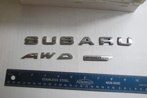 Factory  2012-2013  Subaru Forester Symmetrical letters emblem - Picture 1 of 4