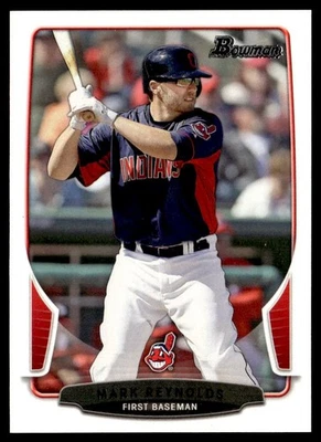 2013 Bowman Mark Reynolds Cleveland Indians #112 - Image 1 of 2