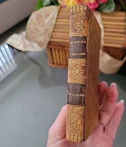 Dibdins Theatre Tragedies Book 1815 Chismick Press London Leather HC - Bild 1 von 17