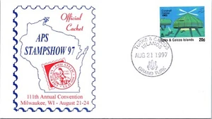 Turks & Caicos FDC 1997 - 111th Annual Convention Milwaukee WI - F64408 - Picture 1 of 2