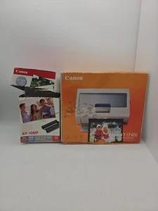 Canon Selphy CP400 Compact Photo Printer Open Box Complete Plus KP-108IP - Picture 1 of 22