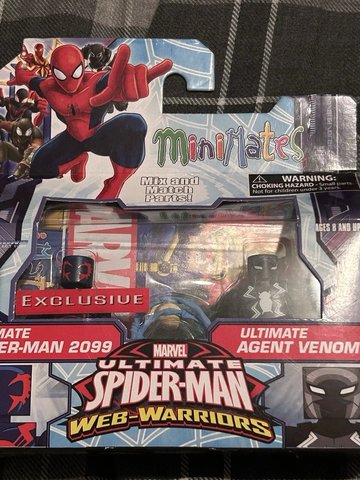 Minimates Marvel Ultimate Spiderman 2099 - Ultimate Agent Venom - S1 Foto 1 de 4