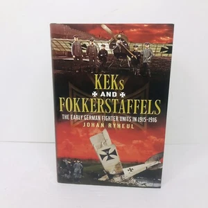 RYHEUL Keks and Fokkerstaffels German Fighter Units in 1915-1916 Hardcover Book - Picture 1 of 4