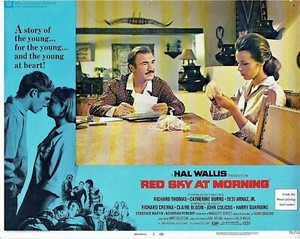 Richard Crenna, Red Sky At Morning (1971) Lobby Card #1, Claire Bloom